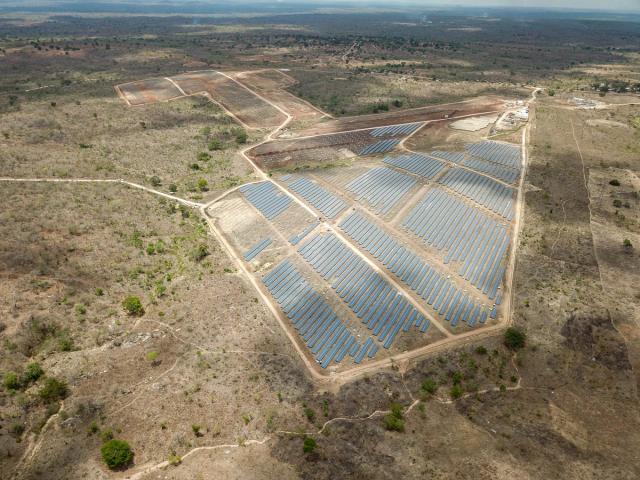 Solar-panel Ground Mounted Fixed tilt installation