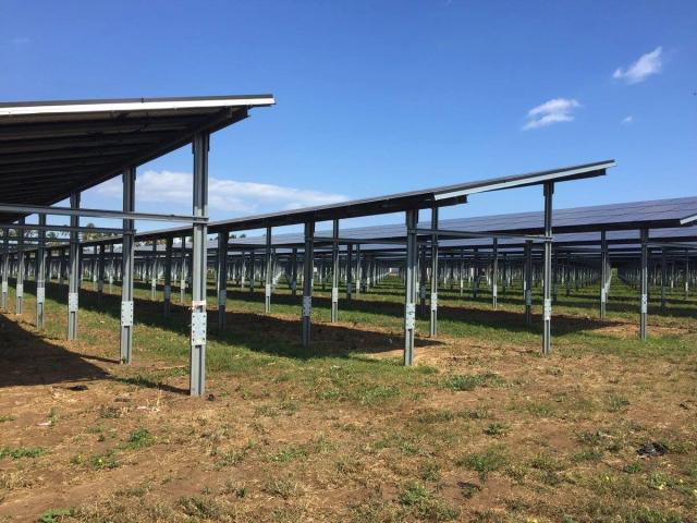 Solar-panel installation Agri-PV