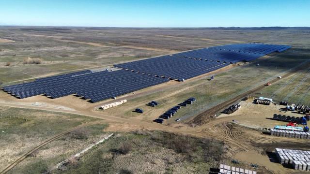 Solar-panel Ground Mounted Fixed tilt installation