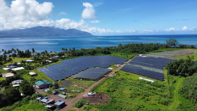 Solar-panel Ground Mounted Fixed tilt installation