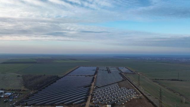 Solar-panel Ground Mounted Fixed tilt installation