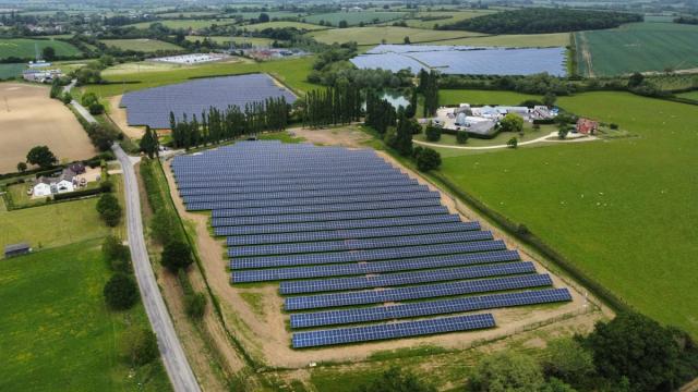 Solar-panel Ground Mounted Fixed tilt installation