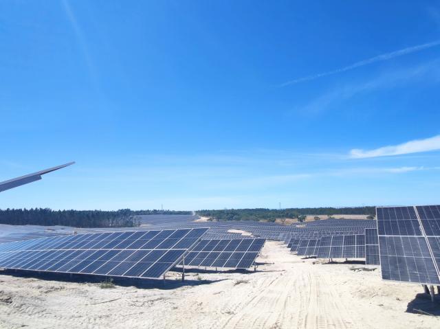 Solar-panel Ground Mounted Fixed tilt installation
