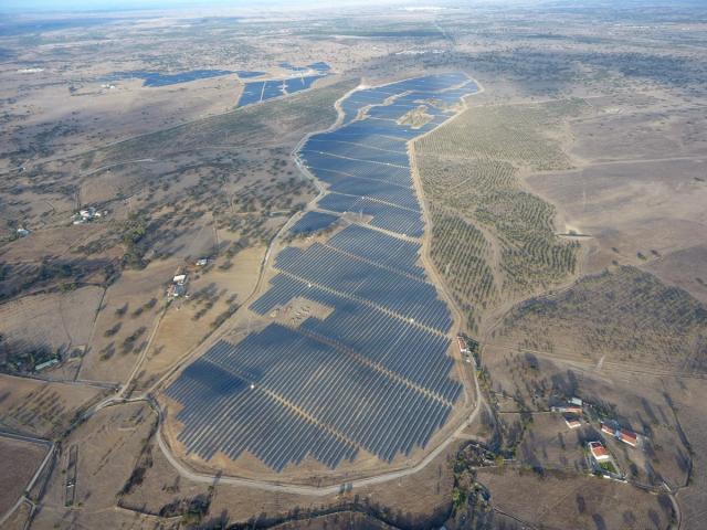 Solar-panel Ground Mounted Fixed tilt installation
