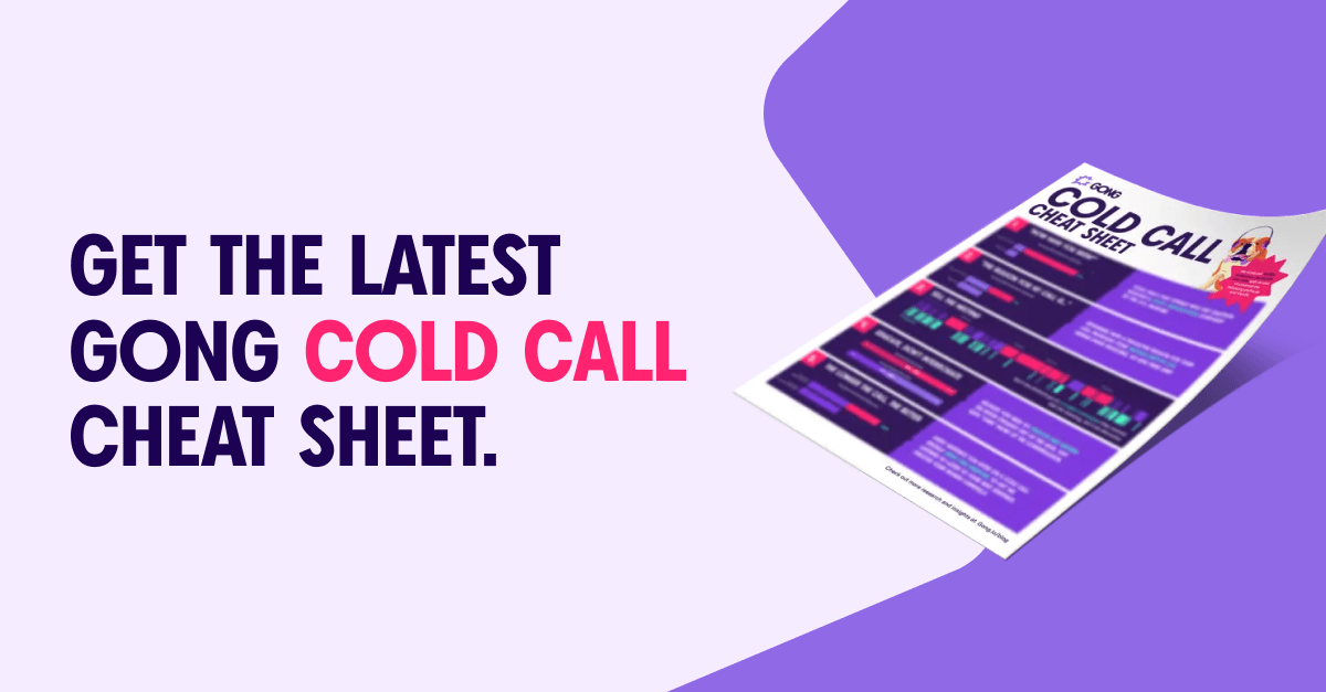 The Cold Call Cheat Sheet