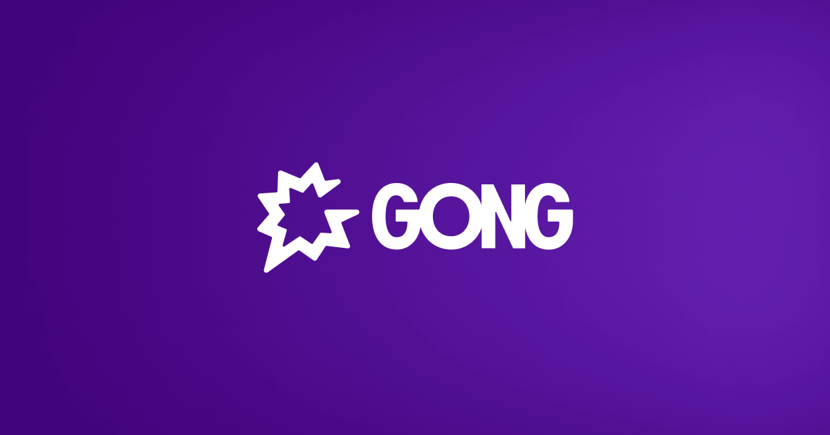 Gong Webinar