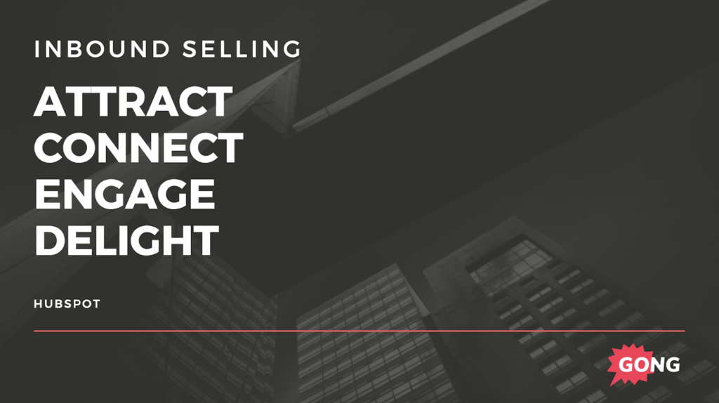 The Inbound Sales methodology