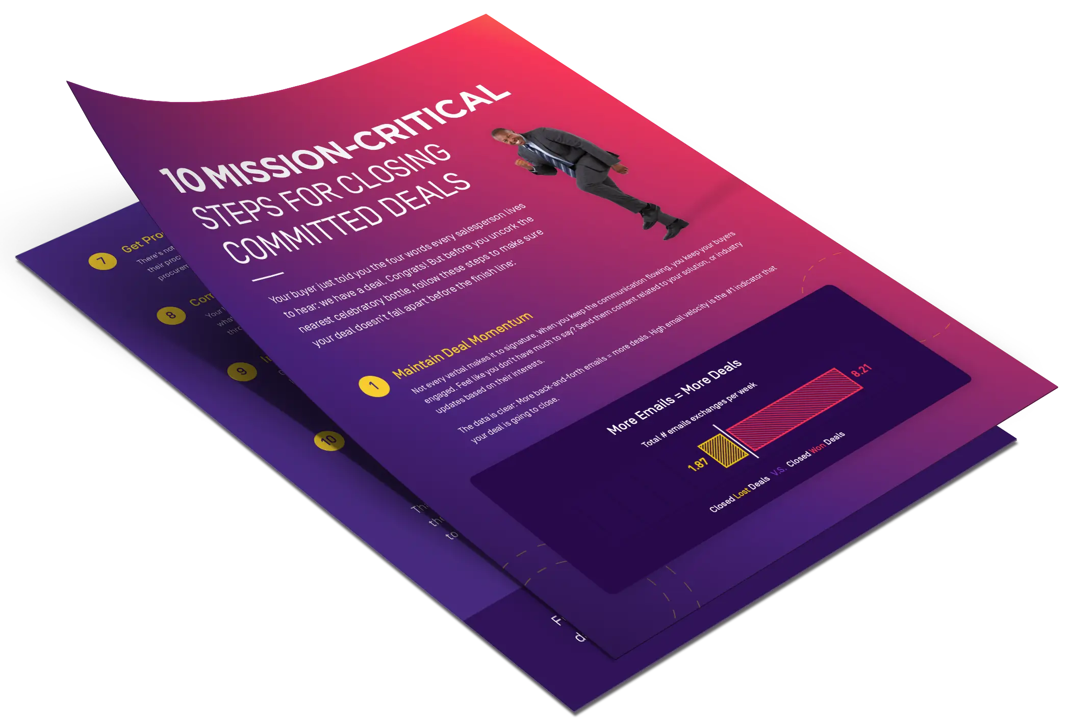 10 Mission-critical steps for closing committed deals