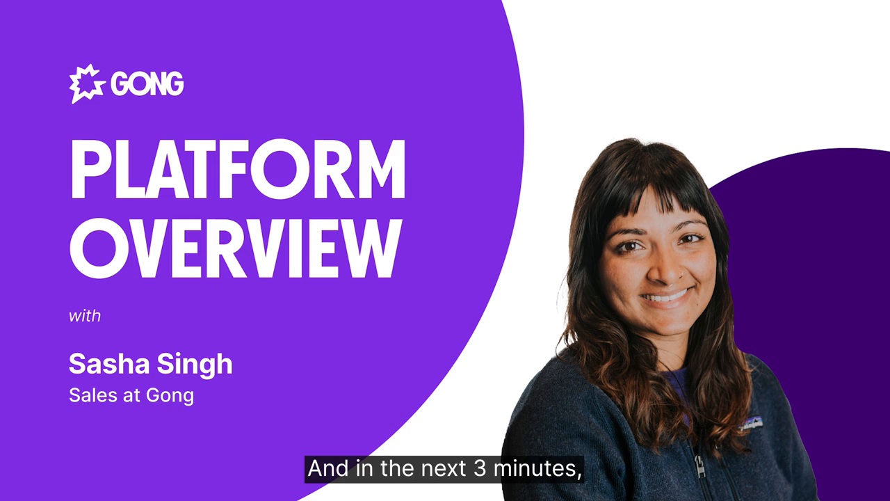 Watch a 3-min Gong demo