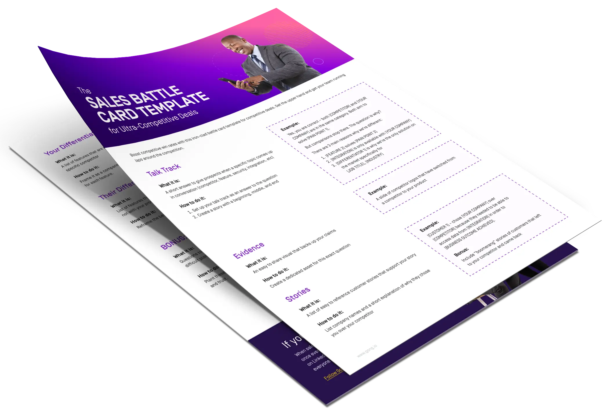 The Sales Battle Card Template For Ultra-Competitive Deals