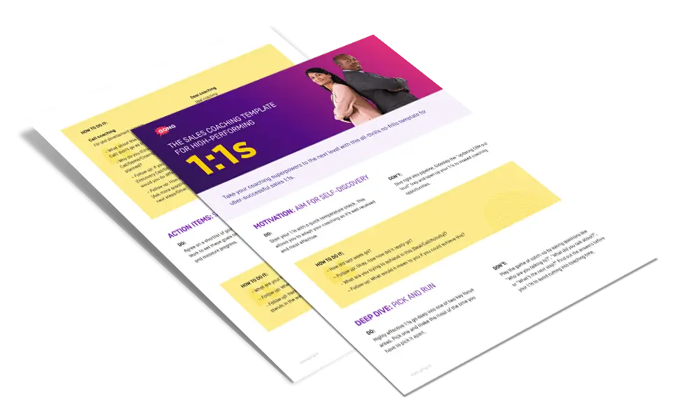 The Sales Coaching Template for High-Performing 1:1s