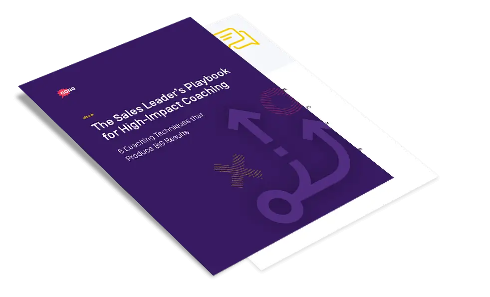 The sales leader’s playbook for high-impact coaching