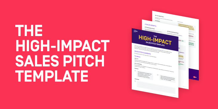 The high-impact sales pitch template