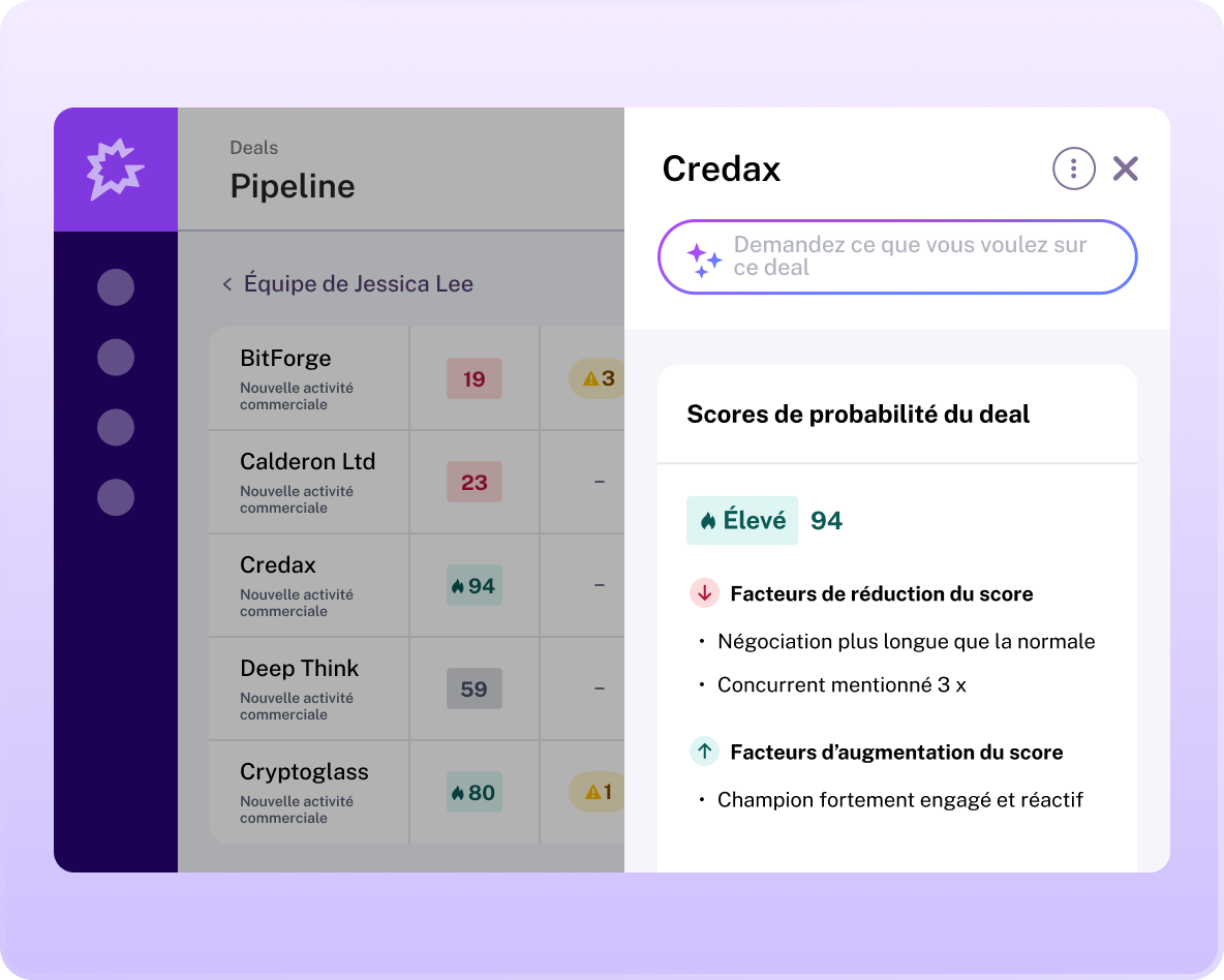 L’interface héros dédiée au forecast de notre plateforme