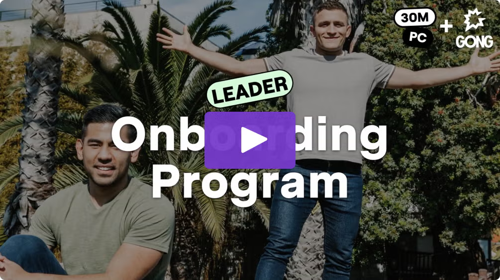 Onboarding program