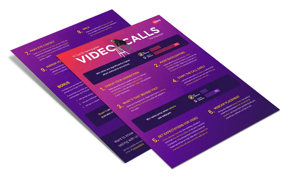 10-Point checklist for deal-closing video calls