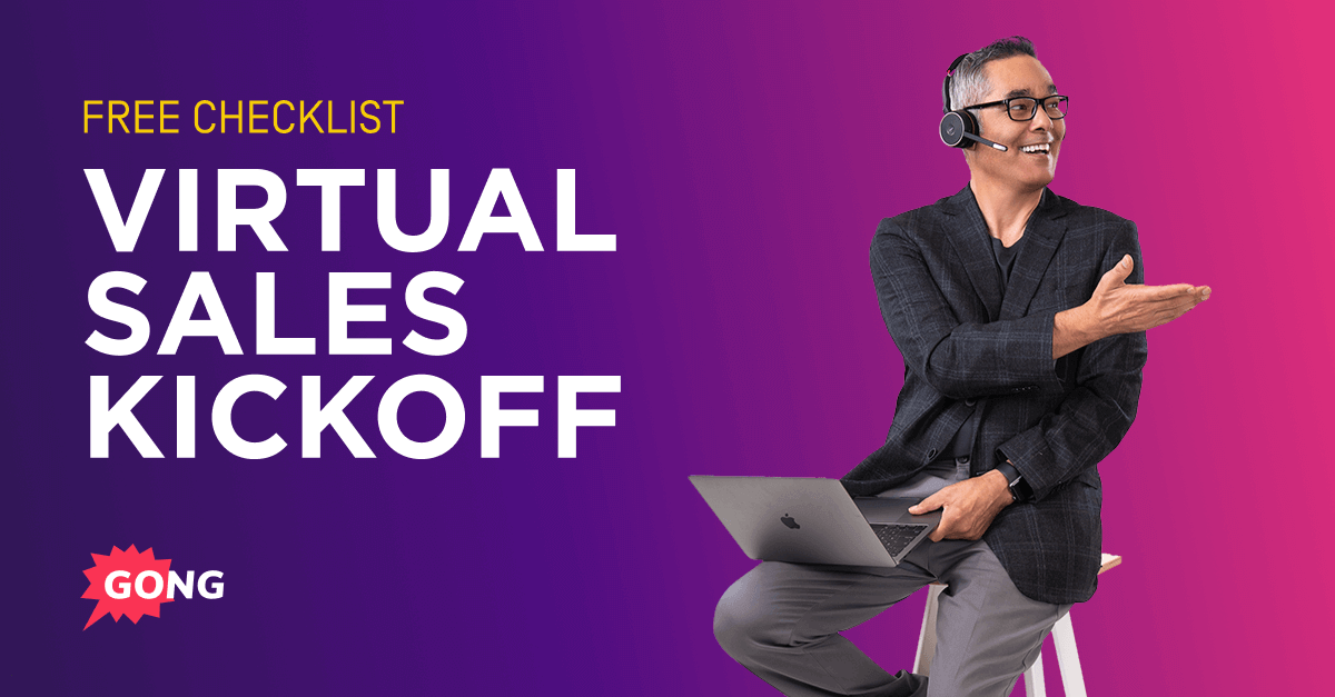 Virtual sales kickoff checklist