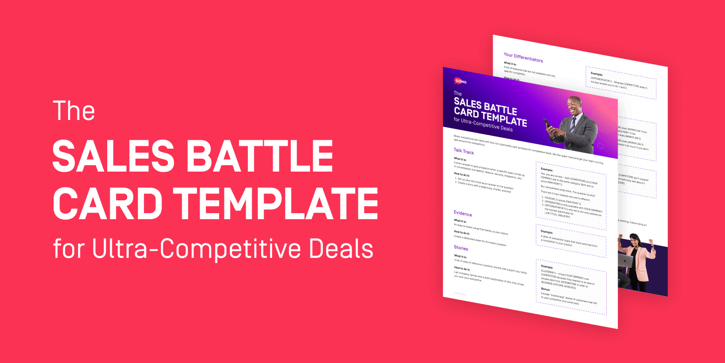 The Sales Battle Card Template For Ultra-Competitive Deals