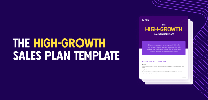 The High-Growth Sales Plan Template