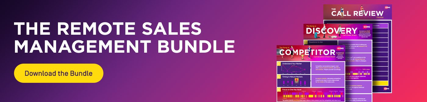 Remote Sales