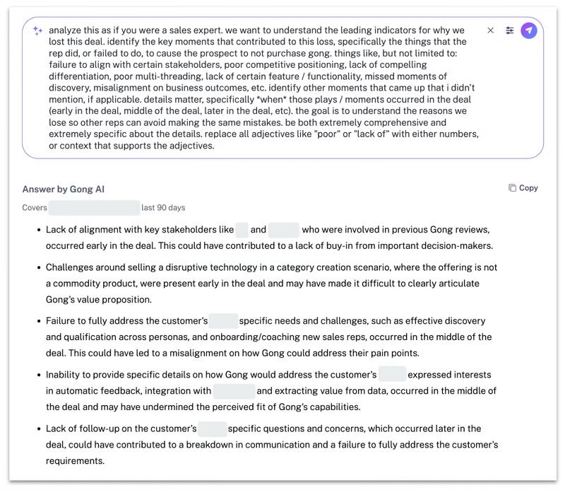 AI chatbot conversation