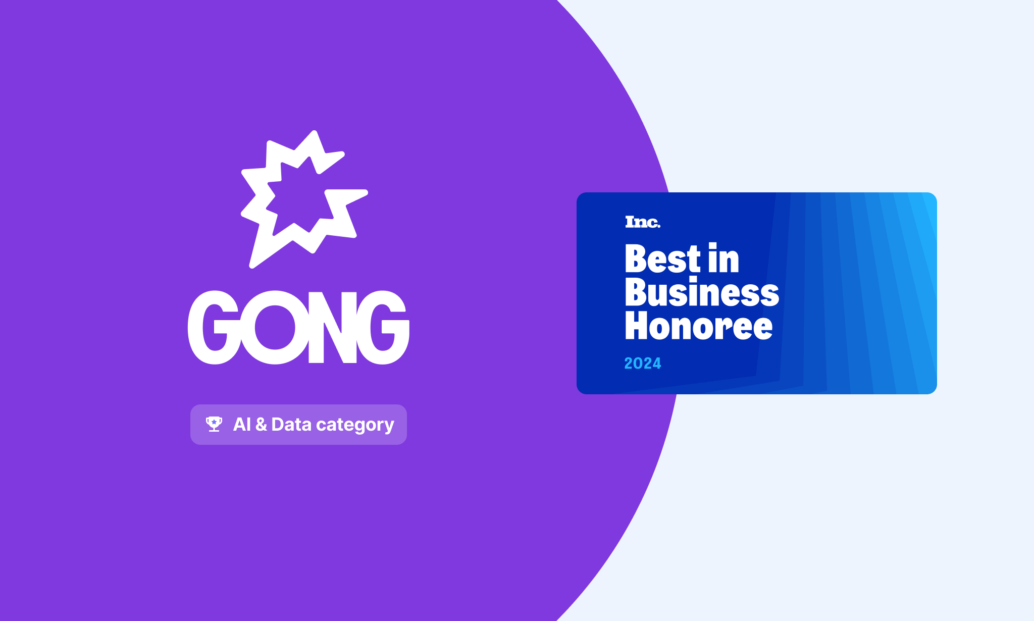 Gong Named to Inc.’s 2024 Best in Business List in the AI & Data Category