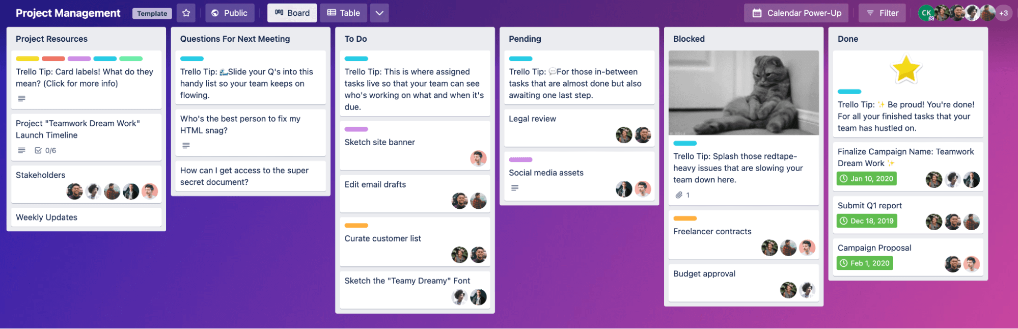 Trello Template