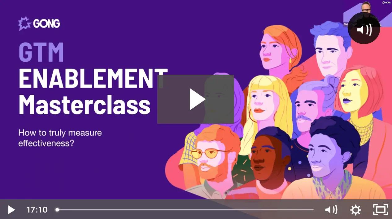 GTM Enablement Success Masterclass