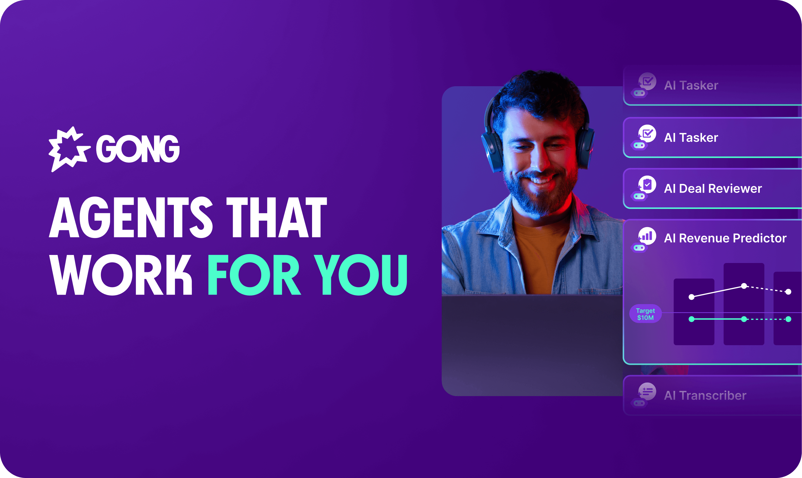 Meet Gong Agents: Specialized agents that actually work for your revenue team