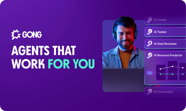 Meet Gong Agents: Specialized agents that actually work for your revenue team