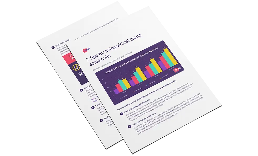 7 Tactics to ace group sales calls