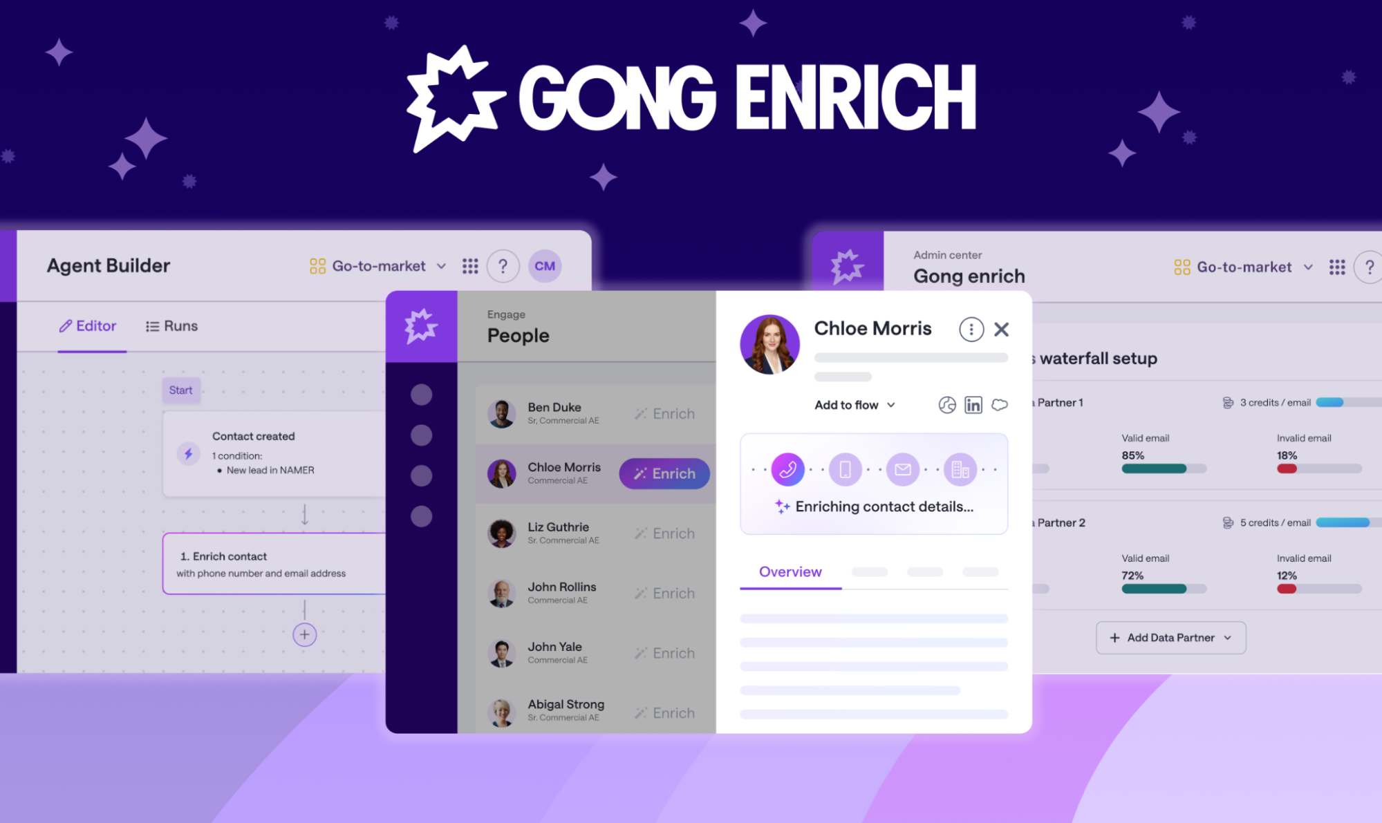 Stop sales prospecting with incomplete data: How Gong Enrich closes the gaps