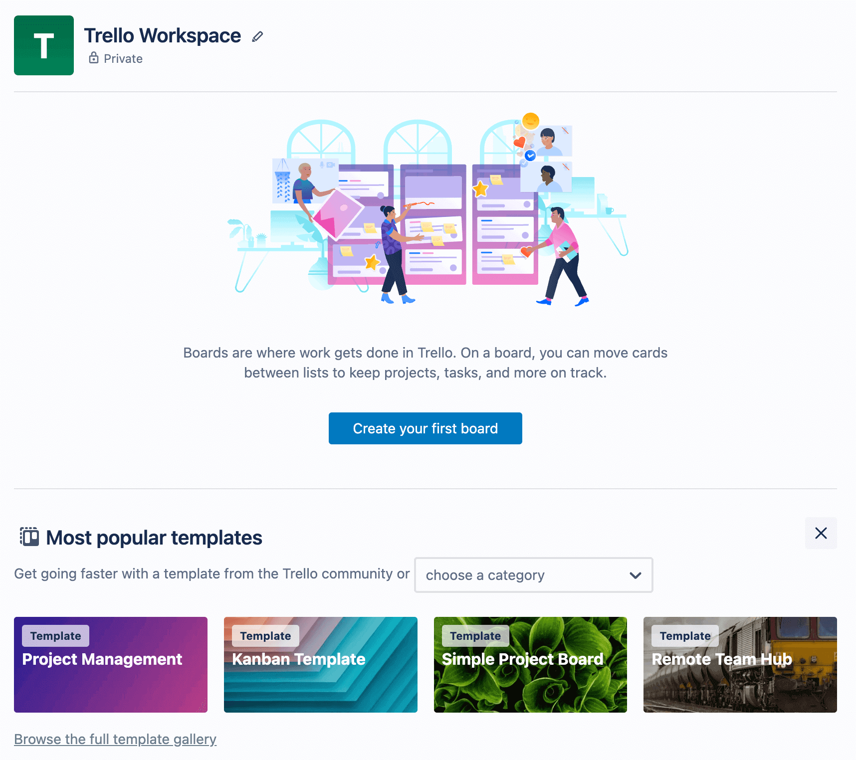 Trello Workspace