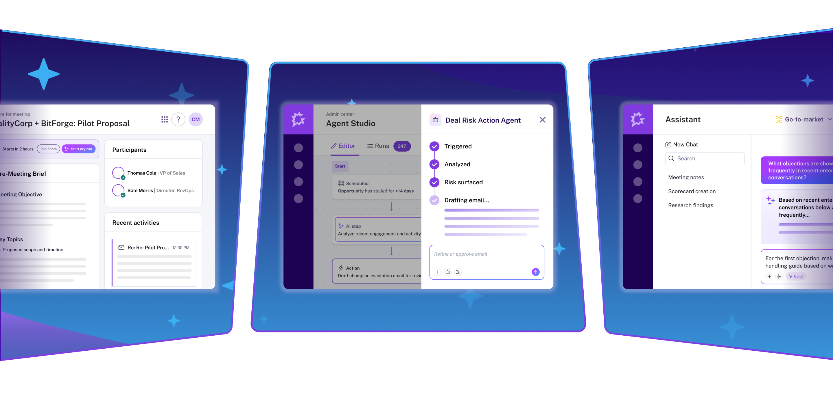 Gong app UI