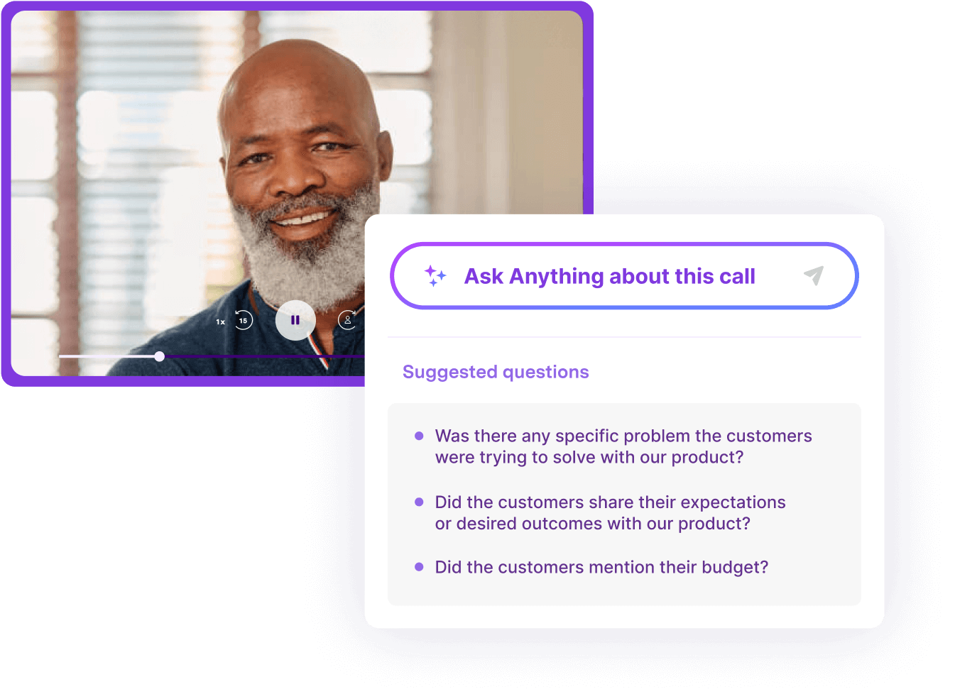 gong ask anything sales success