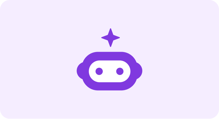 Gong AI assistant icon with purple rounded square and sparkle star symbol