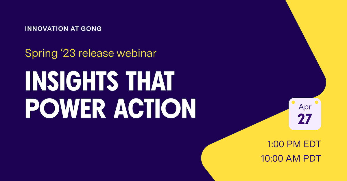 Insights That Power Action