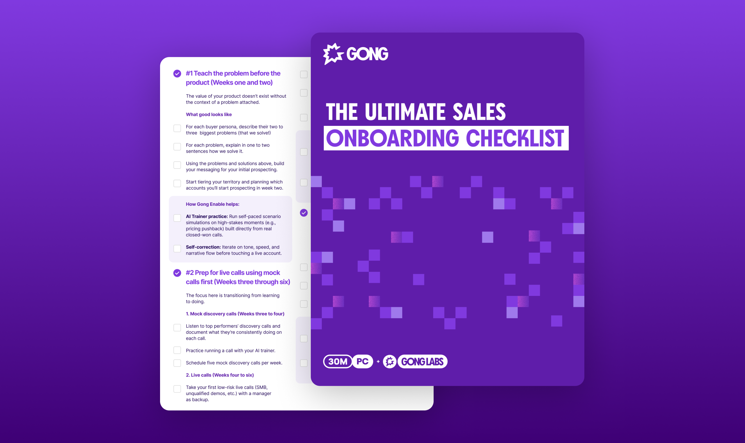 The Ultimate Sales Onboarding Checklist