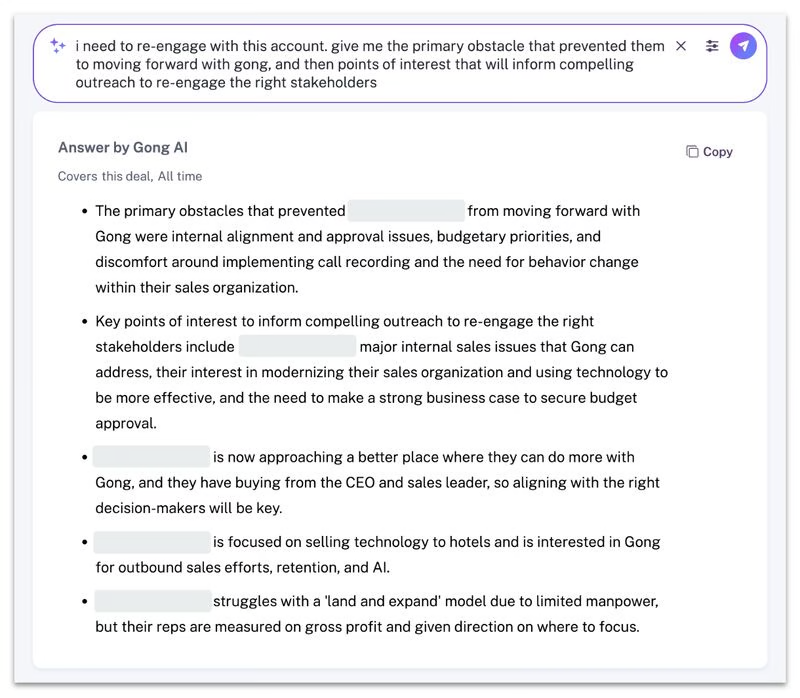 AI chatbot conversation