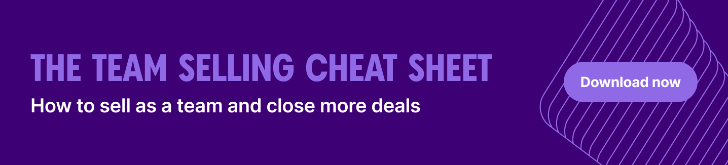 Team Selling Cheat Sheet CTA Image