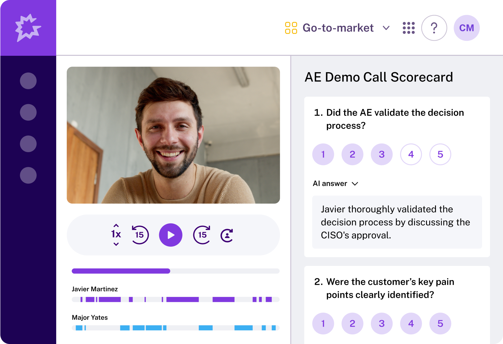 Call spotlight