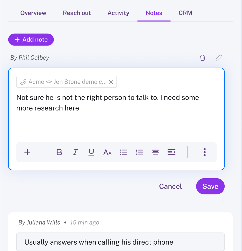 Lead Qualification Validating Decision Makers