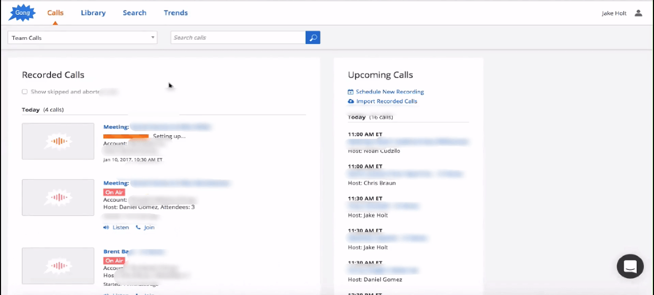 Call Screen