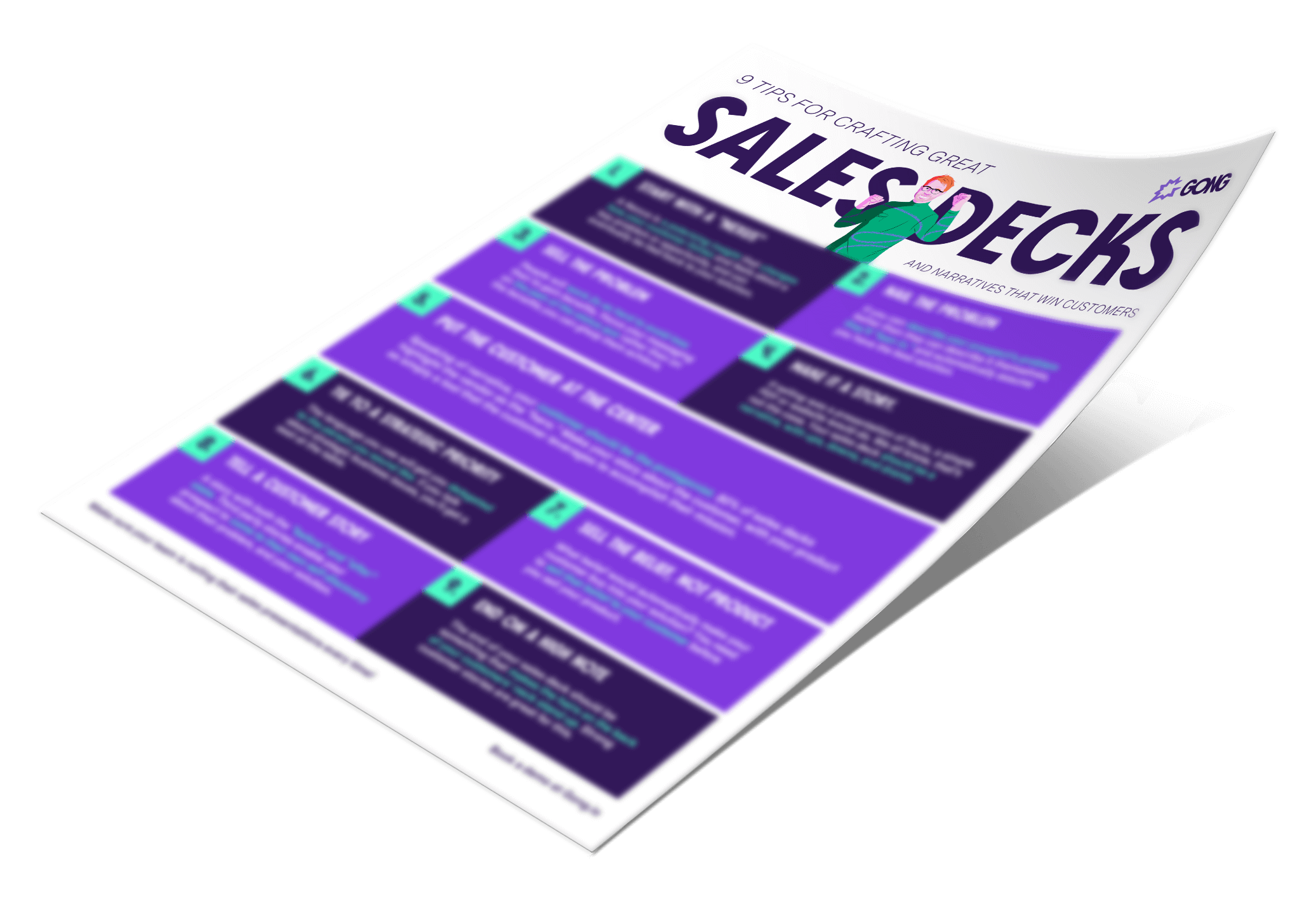 9 Tips for crafting great sales decks