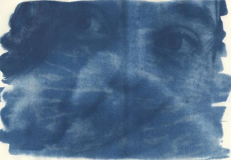 Cyanotype Studien: Motiv 3