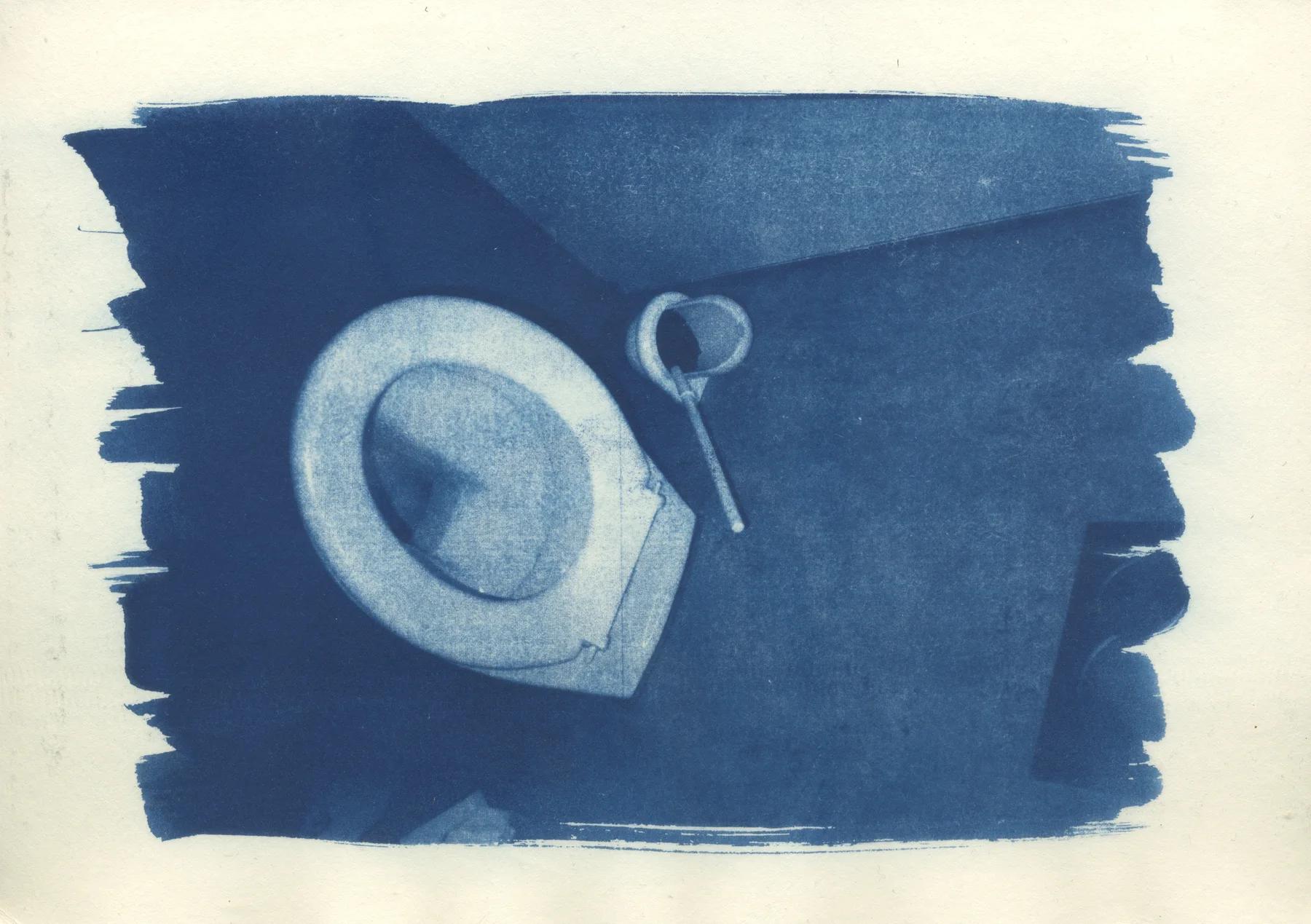 Cyanotype Studien: Motiv 4