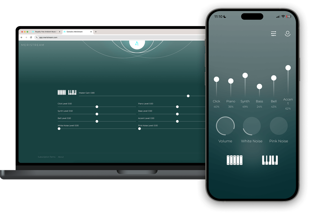 Meristream Royalty Free Ambient Spa Music