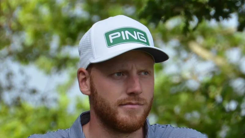 Nevill Ruiter, officiële spelersfoto Pro Golf Tour