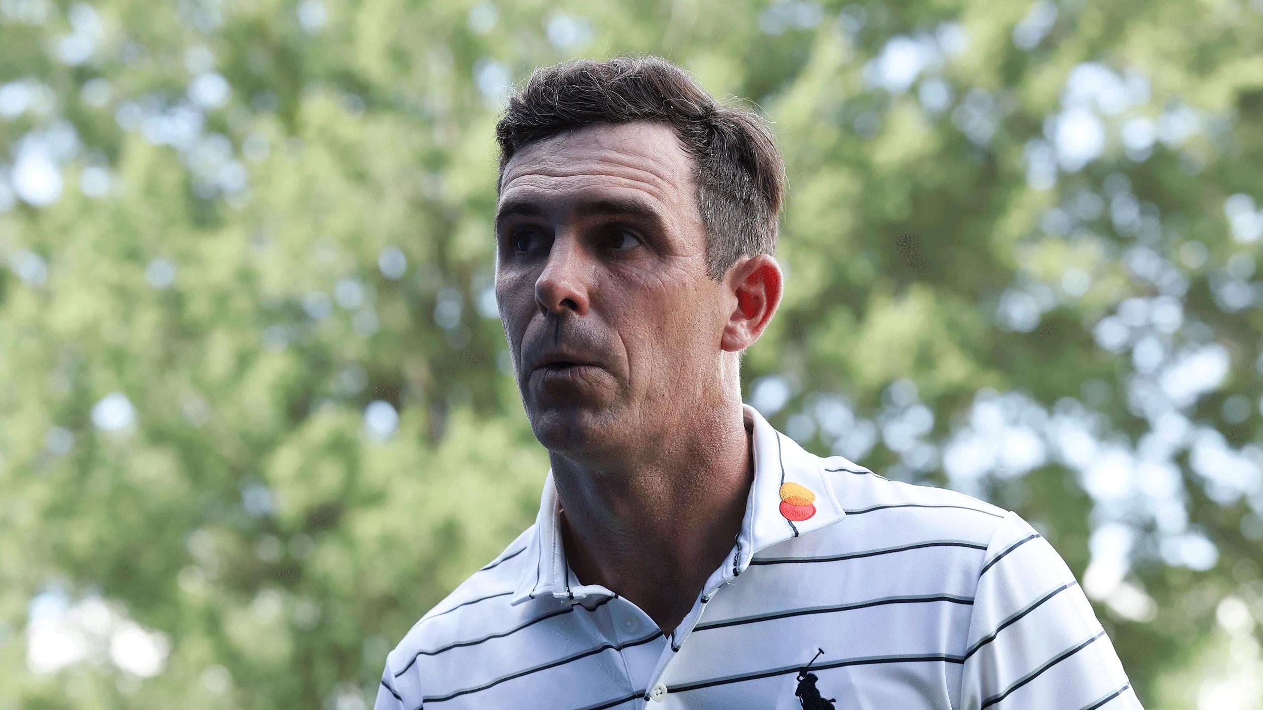 Billy Horschel tijdens de Wyndham Championship 2026