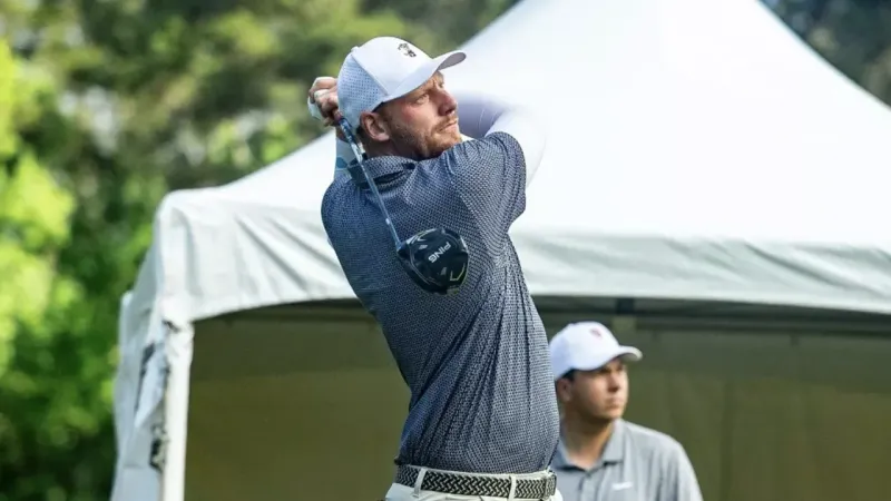 Nevill Ruiter tijdens zijn tijd bij College of Charleston (archieffoto)